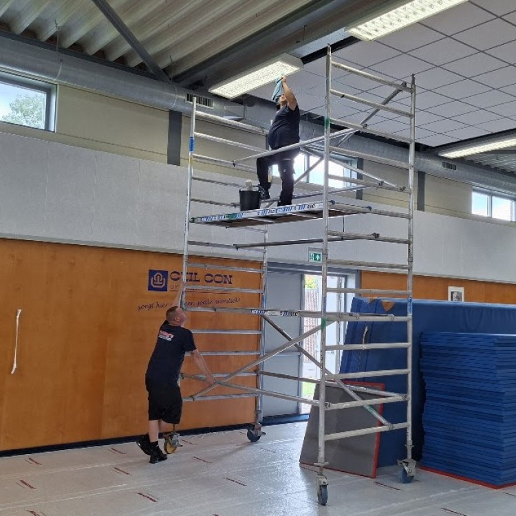 Schoonmaak Dojo/Dojang door Fröling's